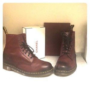 Doc Marten special edition Red black toe Boots